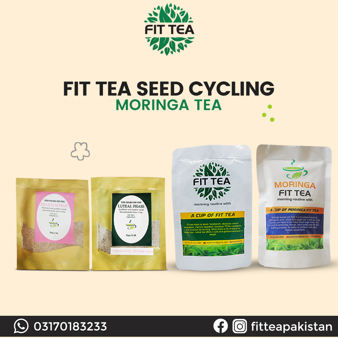 Fit Tea, Seed Cycling & Moringa Tea Bundle