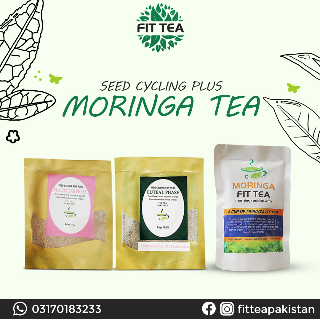 Seed Cycling Plus Moringa Tea Bundle